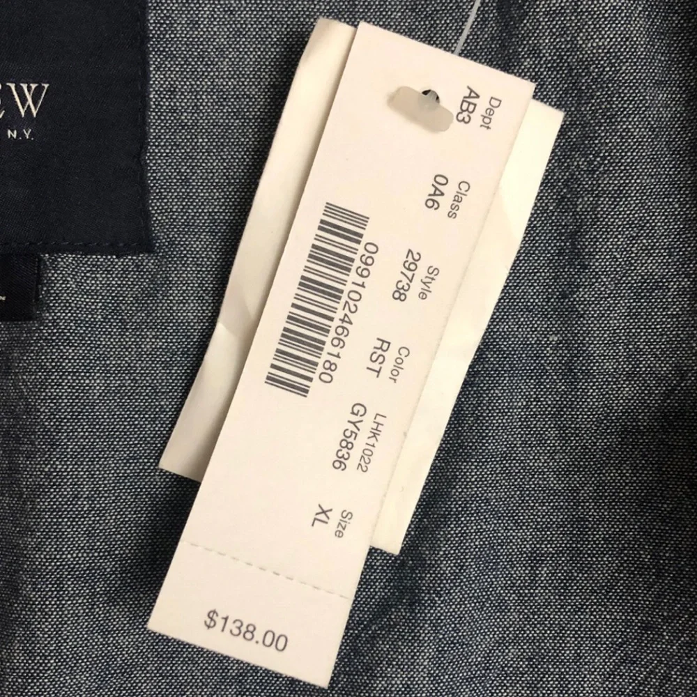NWT J. Crew Gray Corduroy Blazer